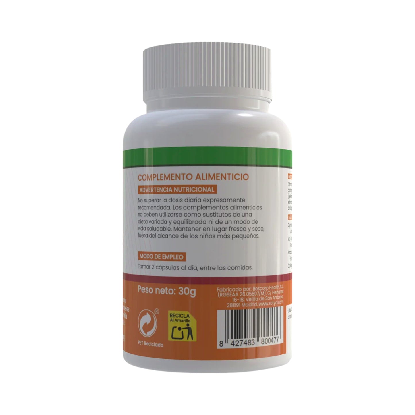 Antisugar, Sotya, 60 Kapseln