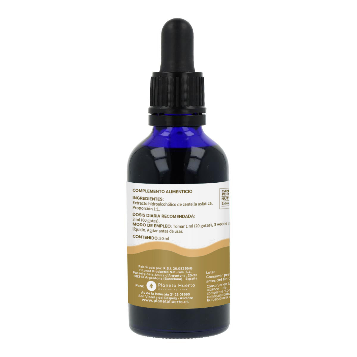 Centella Asiatica Extract Planet Orchard 50 Ml.