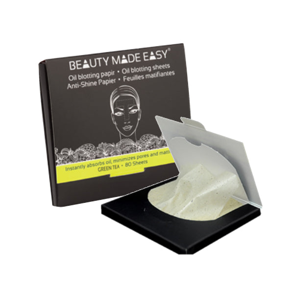 Papier buvard Beauty Made Easy Green tea 80 feuilles