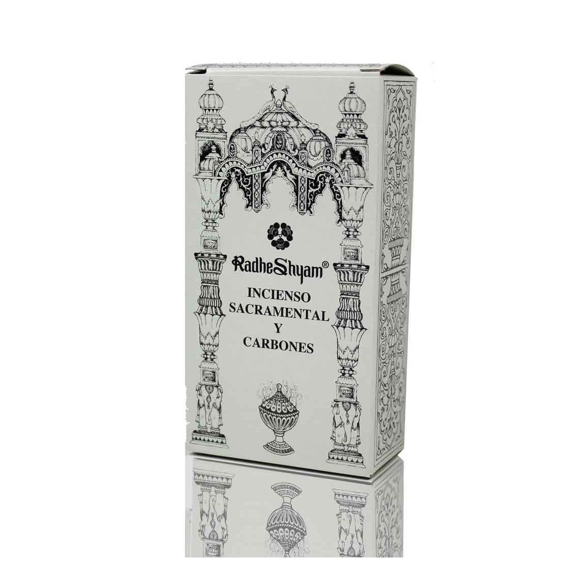 Incienso Sacramental Y Carbones Radhe 100 Gr Radhe