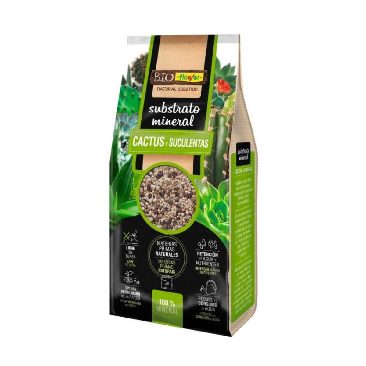 Bio Flower mineral cactus substrate 2.5 L