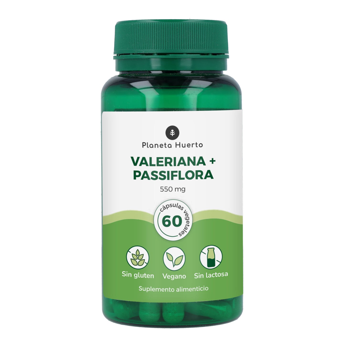 Valériane + Passiflore Planeta Huerto 60 gélules