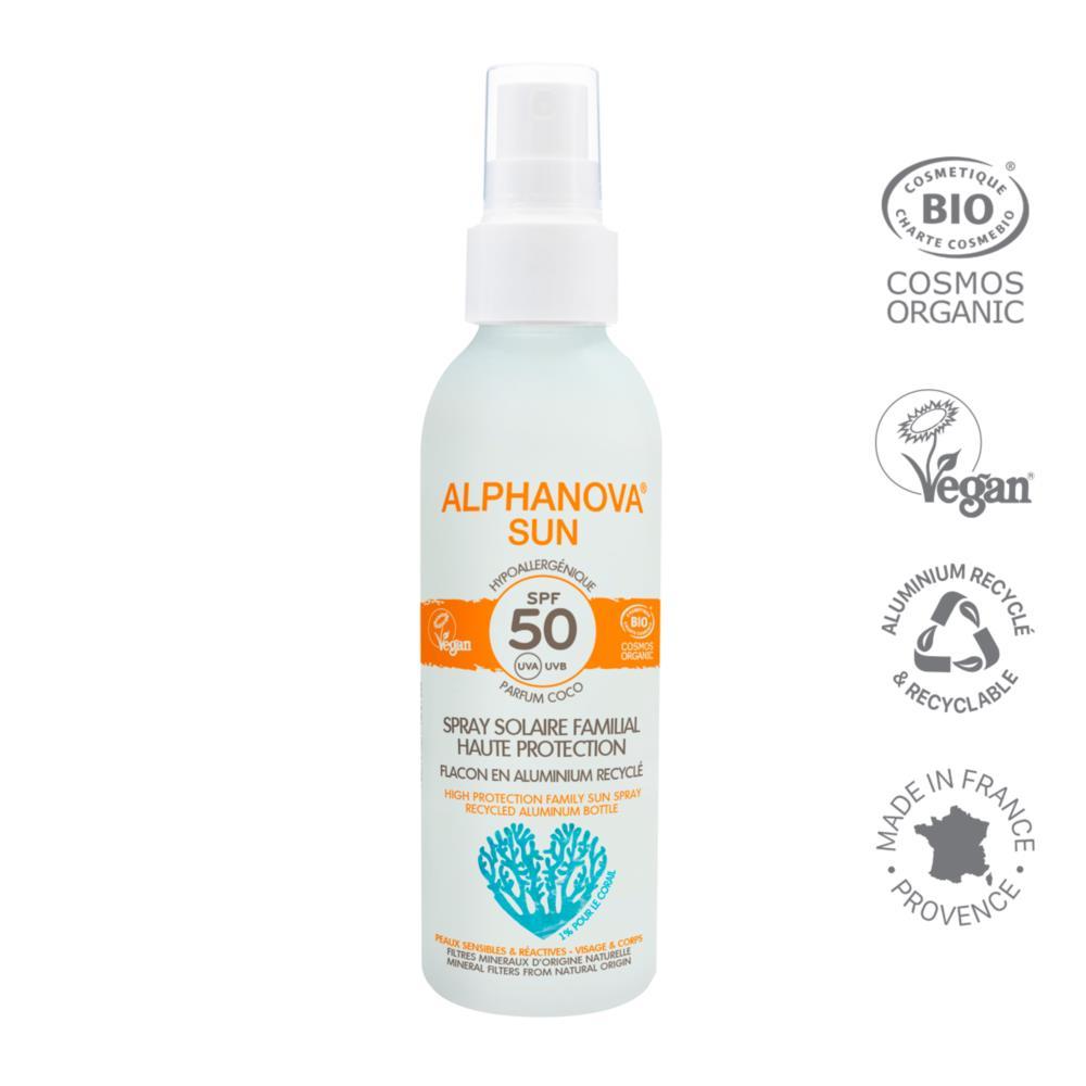 Crème solaire SPF 50 Alphanova 150 g