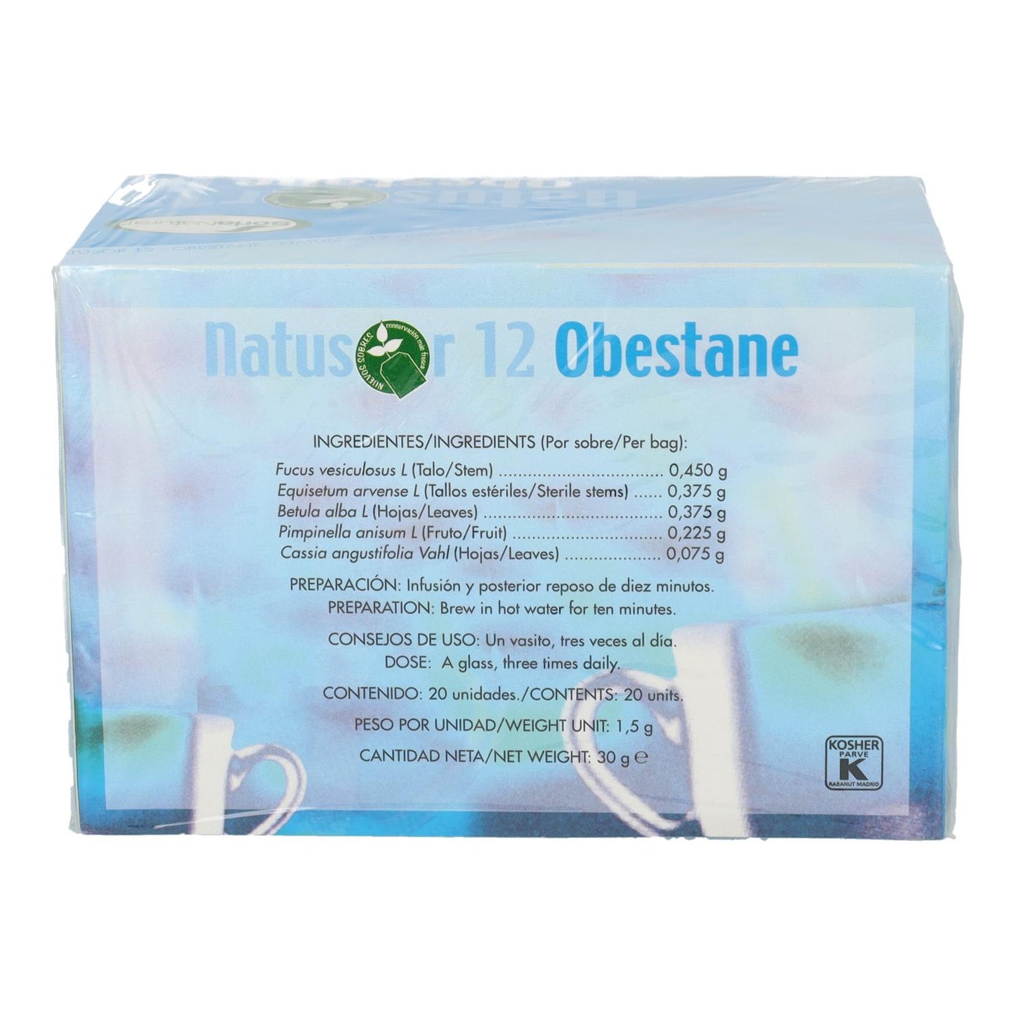 Natusor 12- Filtre Obestane Soria Natural