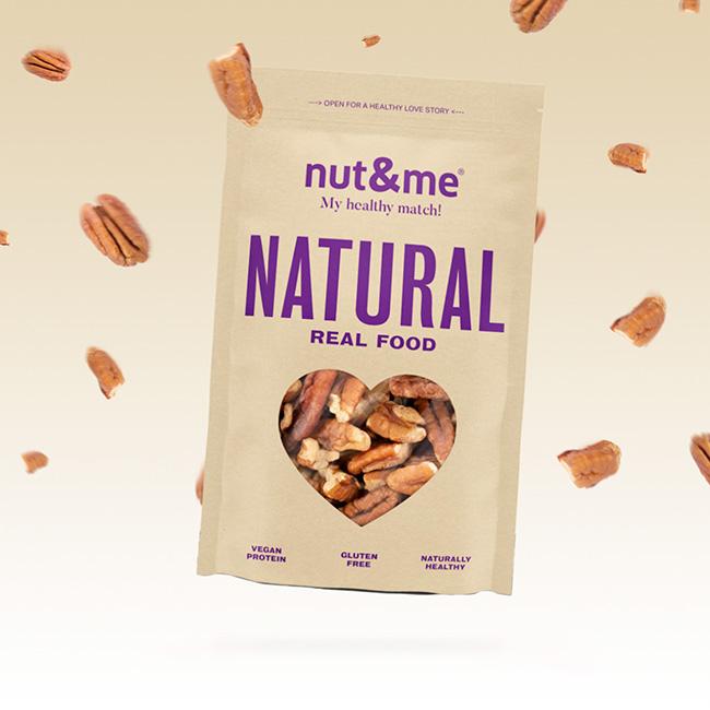 Noix de pécan naturelles Nut&me 150 g