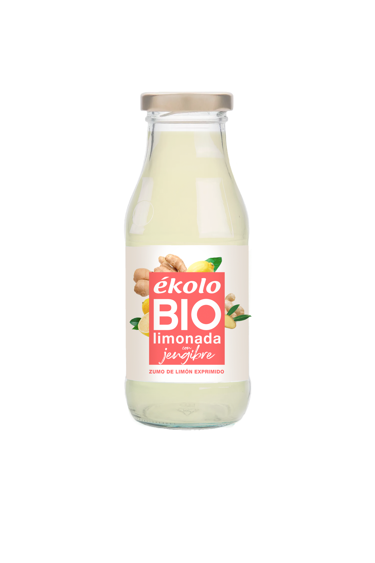 Limonade met gember en agave BIO ékolo 200 ml