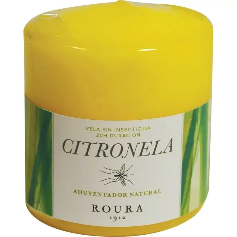 Citronella-Kerze gegen Mücken 8 cm Roura