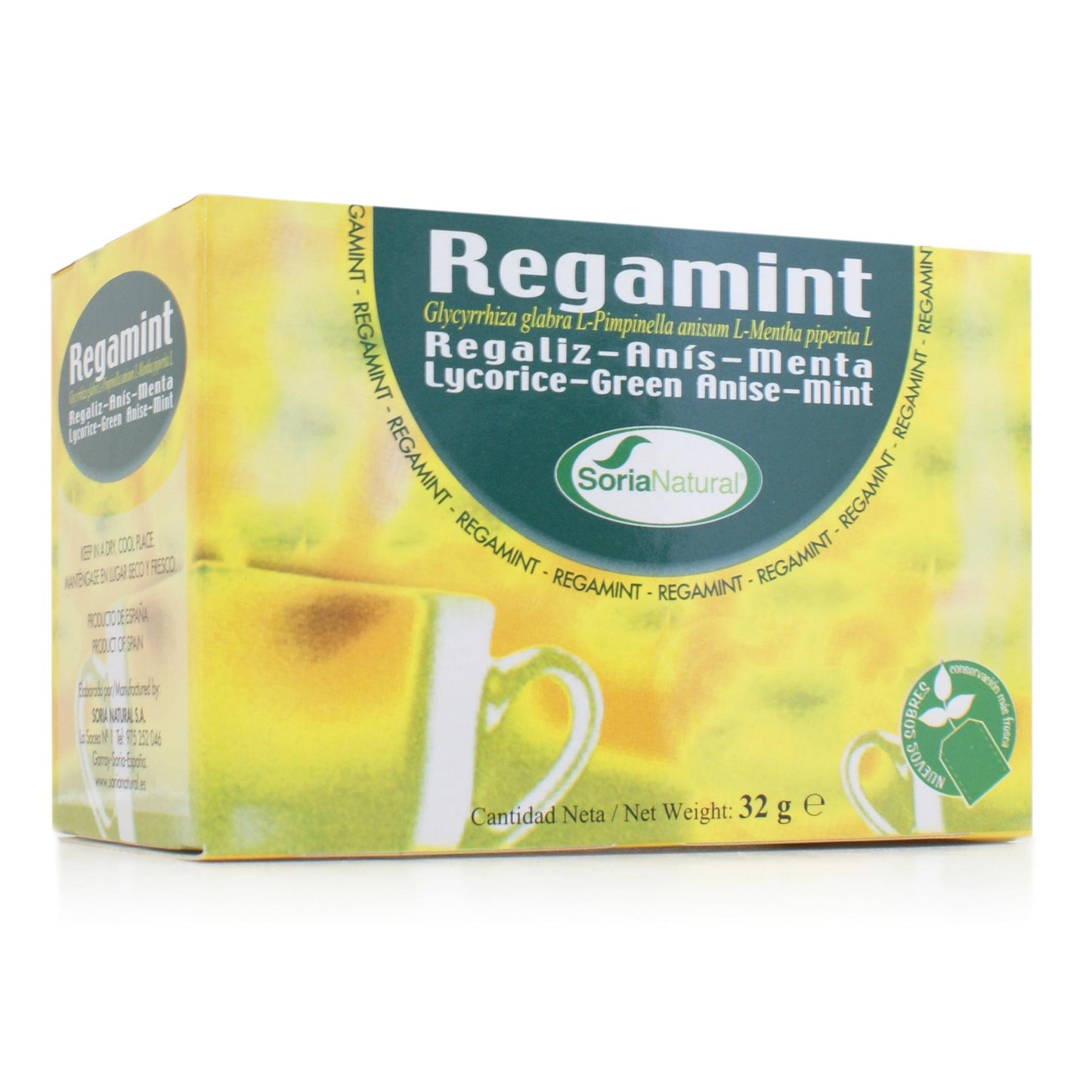 Regamint-Tee von Soria Natural 32 g