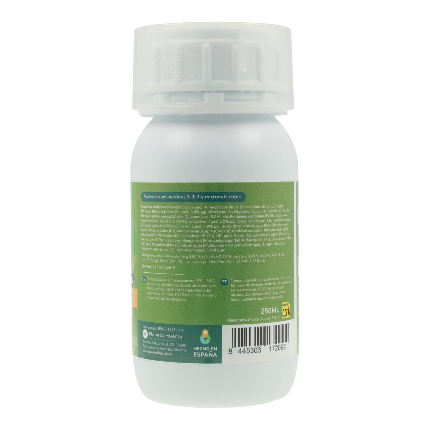 Concime liquido per bonsai Planeta Huerto 250 ml