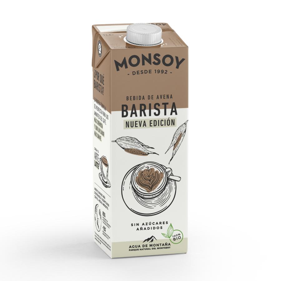 Confezione da 6 bevande all'avena Barista ECO Monsoy 1 L
