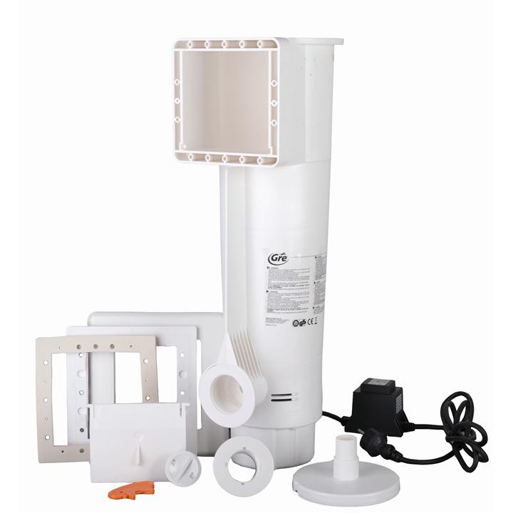 Compact cartridge filter for 70 W / 12v Gre pump