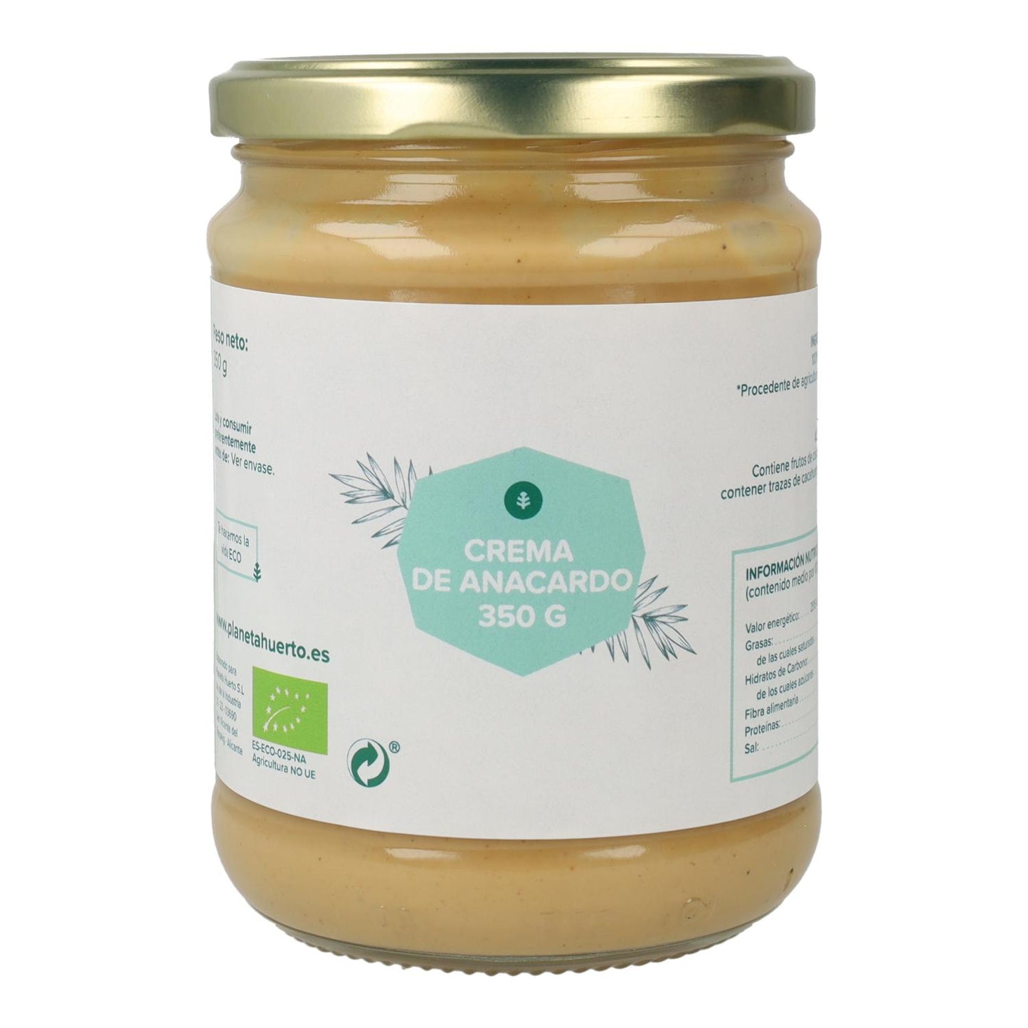 Crema di anacardi ECO Planeta Huerto 350 g
