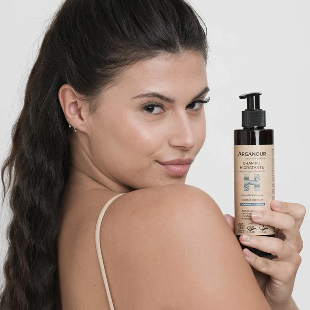 Nawilżający szampon bez siarczanów 200 ml Arganour