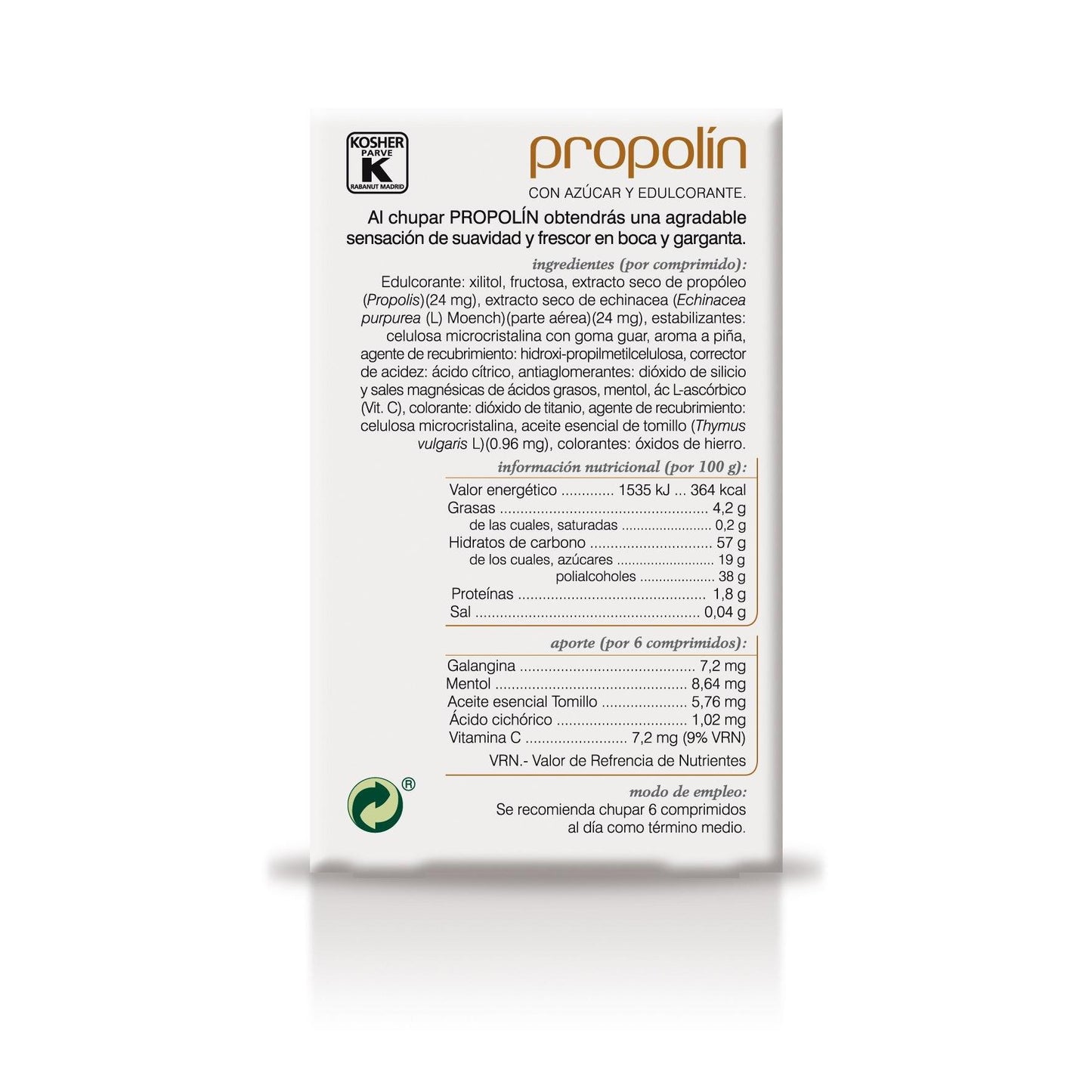 Propolín Soria Natural 48 tabletter