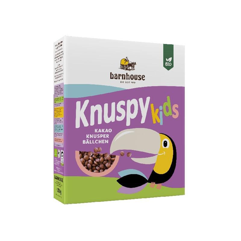 Riso soffiato al cioccolato Kruspy Kids Barnhouse 250 g