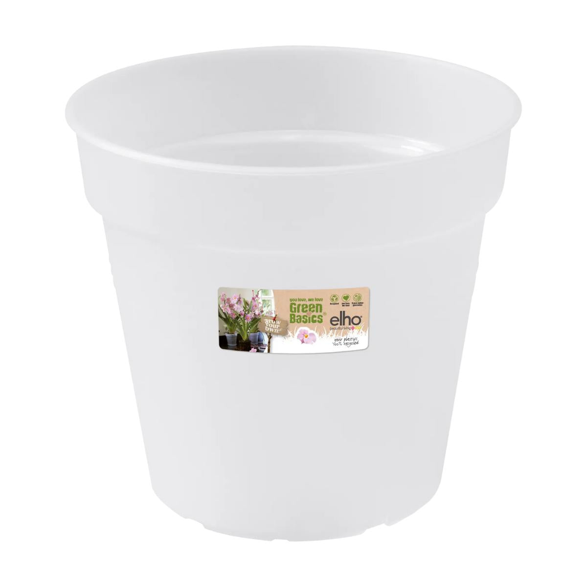Green Basics Elho Transparent Orchid Pot 17 cm
