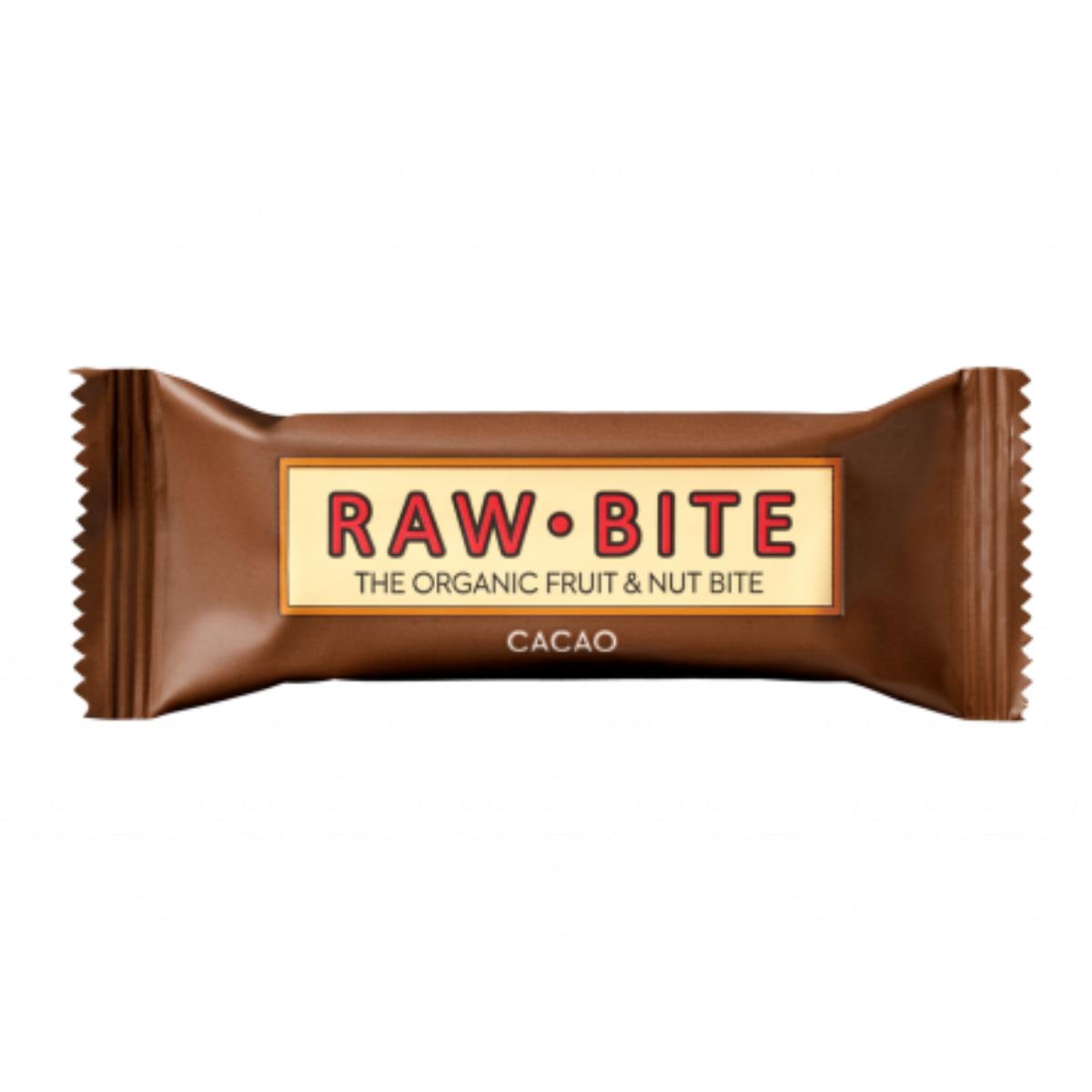 Raw Bite Organic Cocoa Energy Bar 50 g