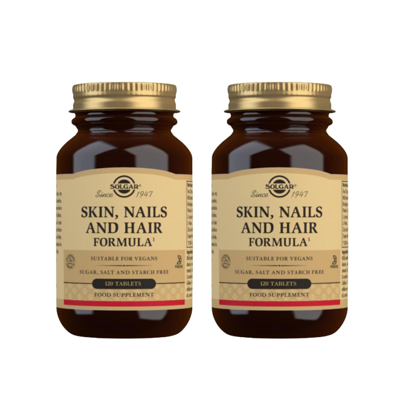 PACK 2X Hair, Skin and Nails Formula 120