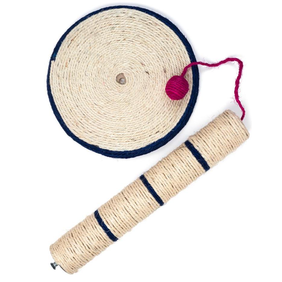 Vitakraft Tiragraffi in sisal con piatto, torre e pallina 5 per gatti