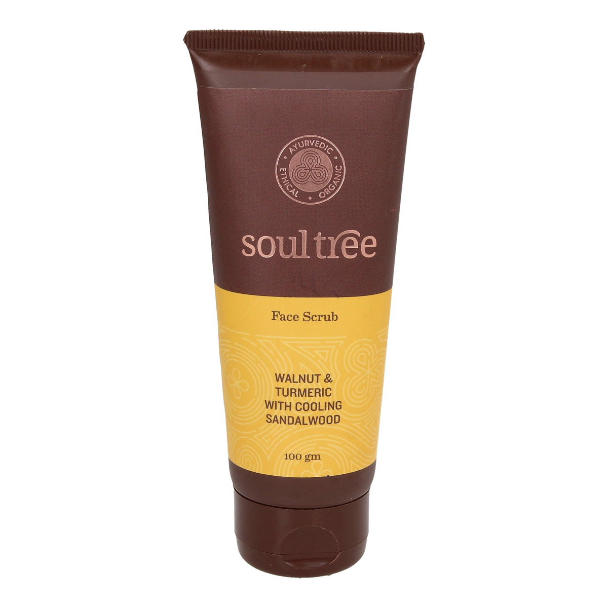 Gesichtspeeling mit Walnuss, Kurkuma und Sandelholz La Rueda Natural 100 g