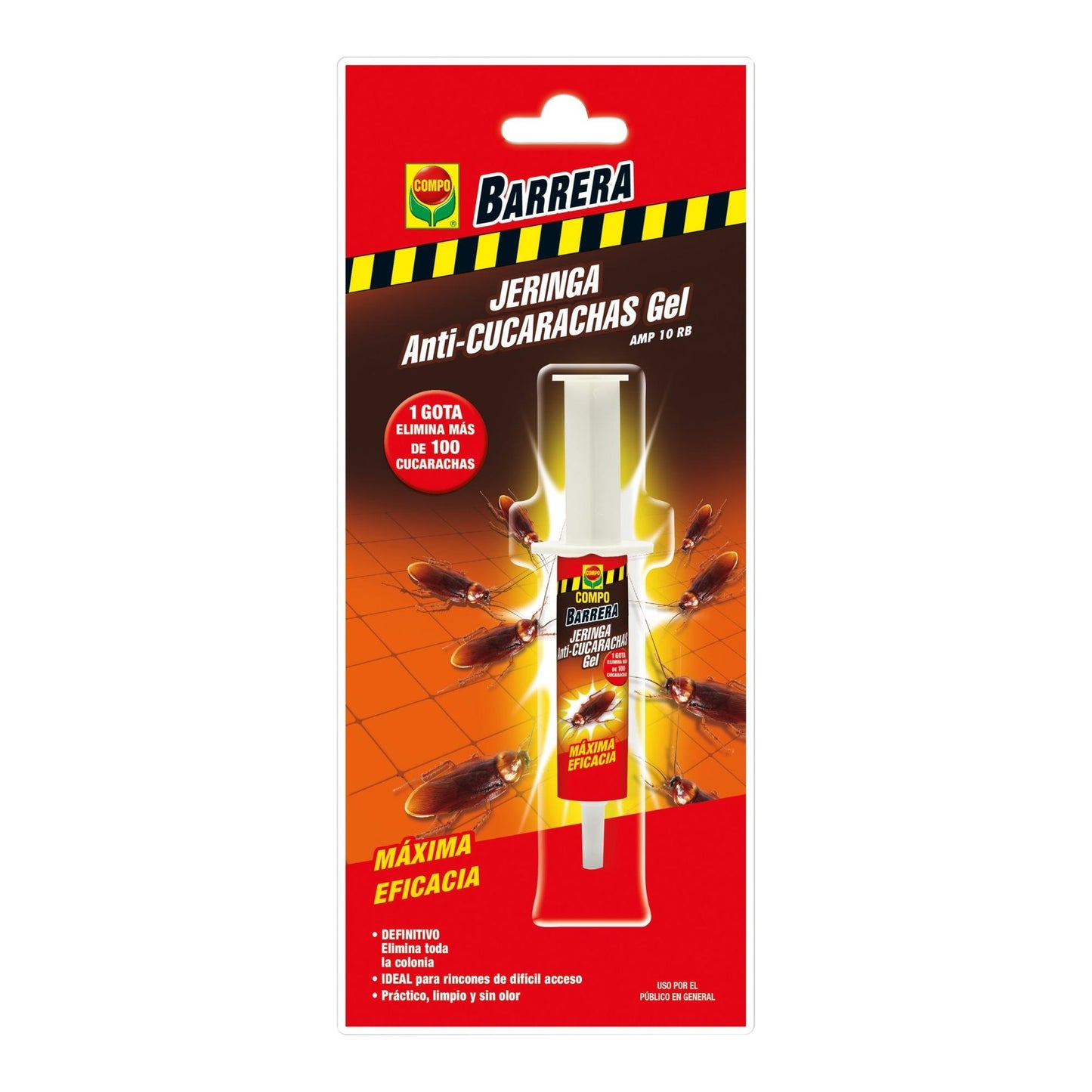 Compo Barrera Siringa gel anti scarafaggi 10 g