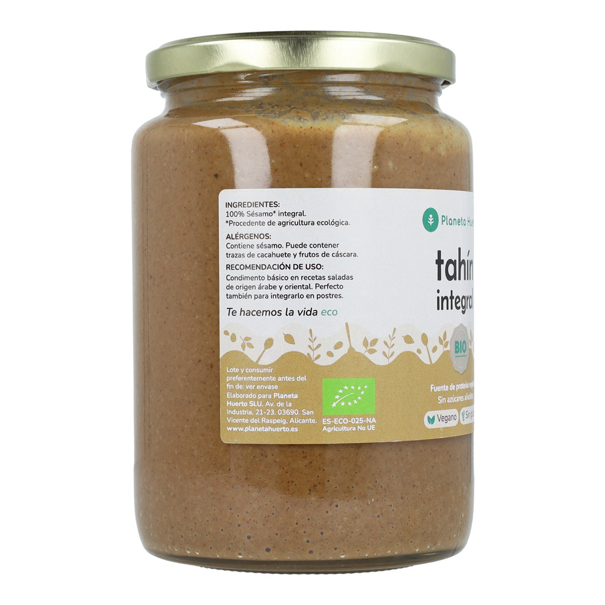 Tahini pełnoziarniste ECO Planeta Huerto 700 g