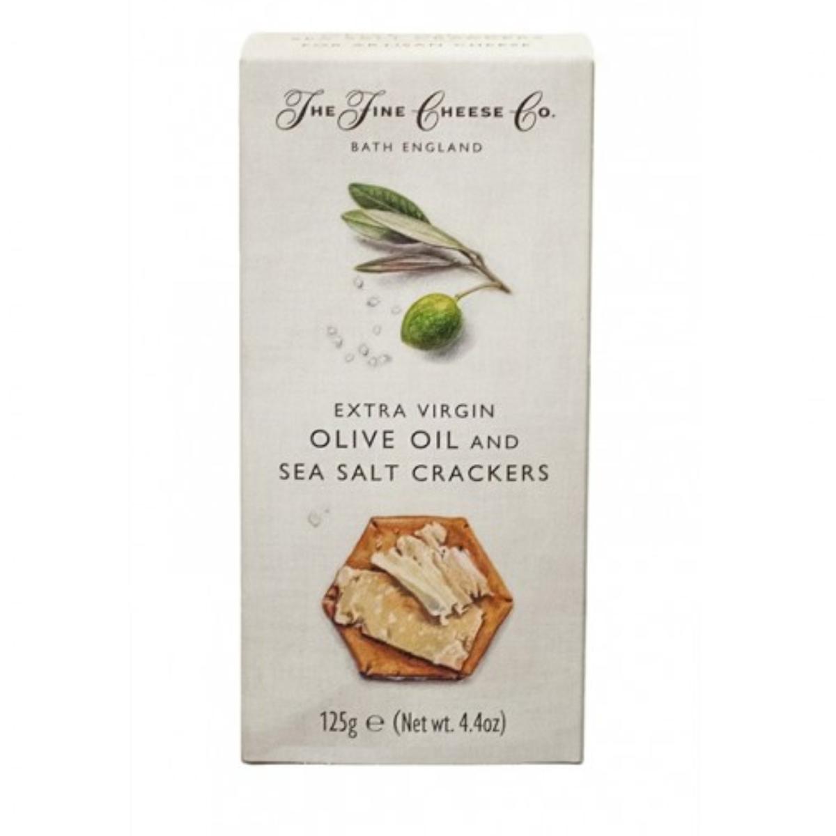 Craquelins à l'huile d'olive extra vierge et au sel The Fine Cheese 125 g