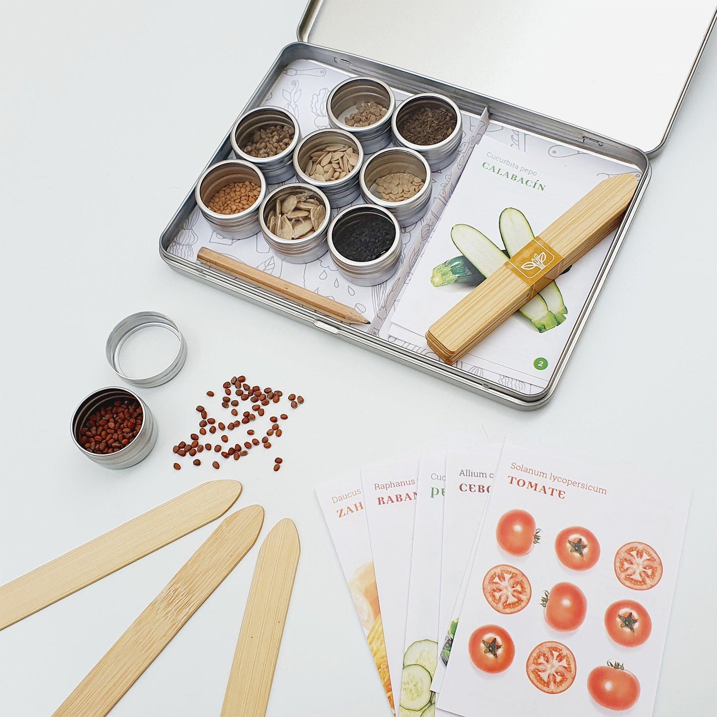 My organic urban garden Seed collection