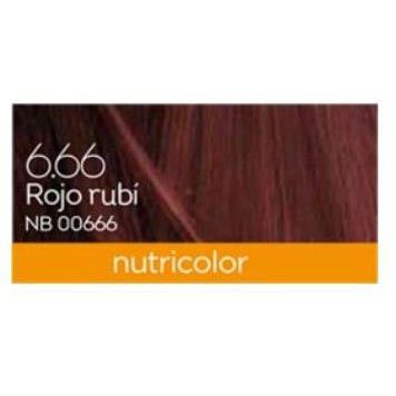 Tinta Rosso Rubino Dye 6.66 Biokap 140 ml