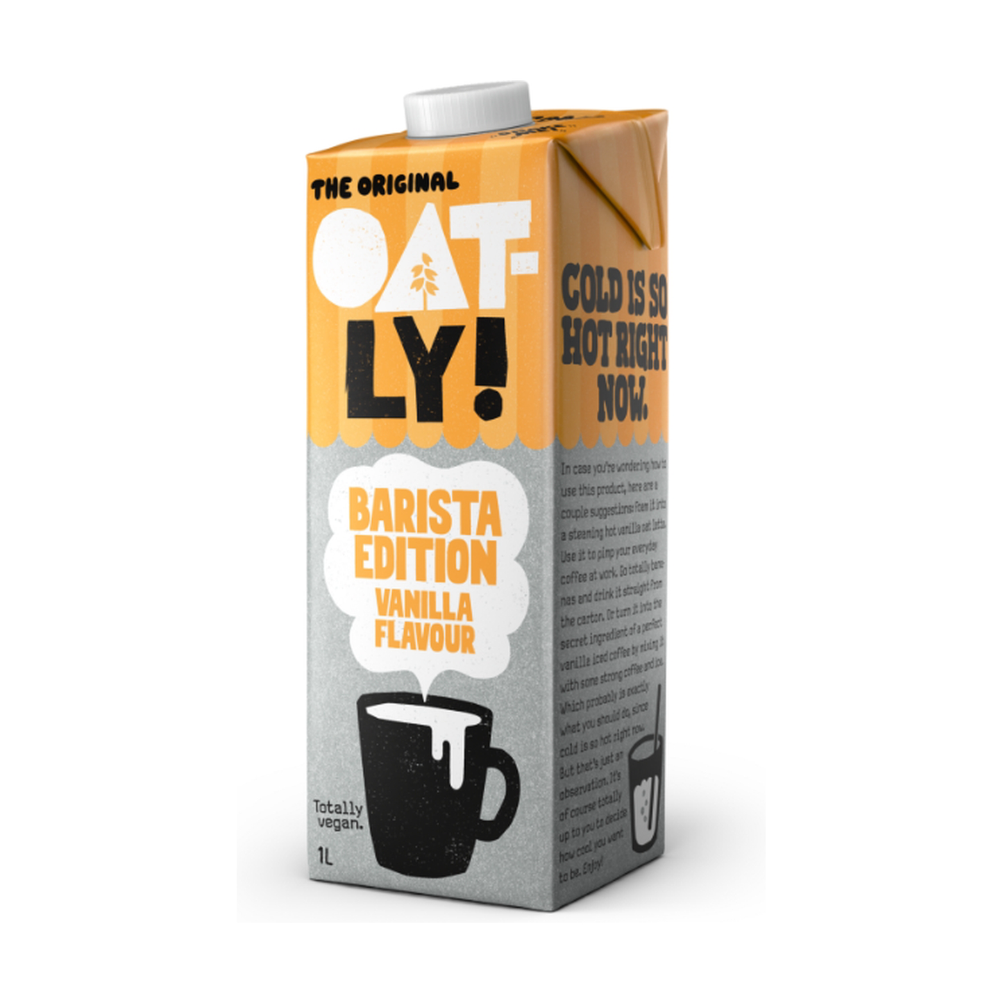 Bevanda Barista all'avena e vaniglia Oatly 1L