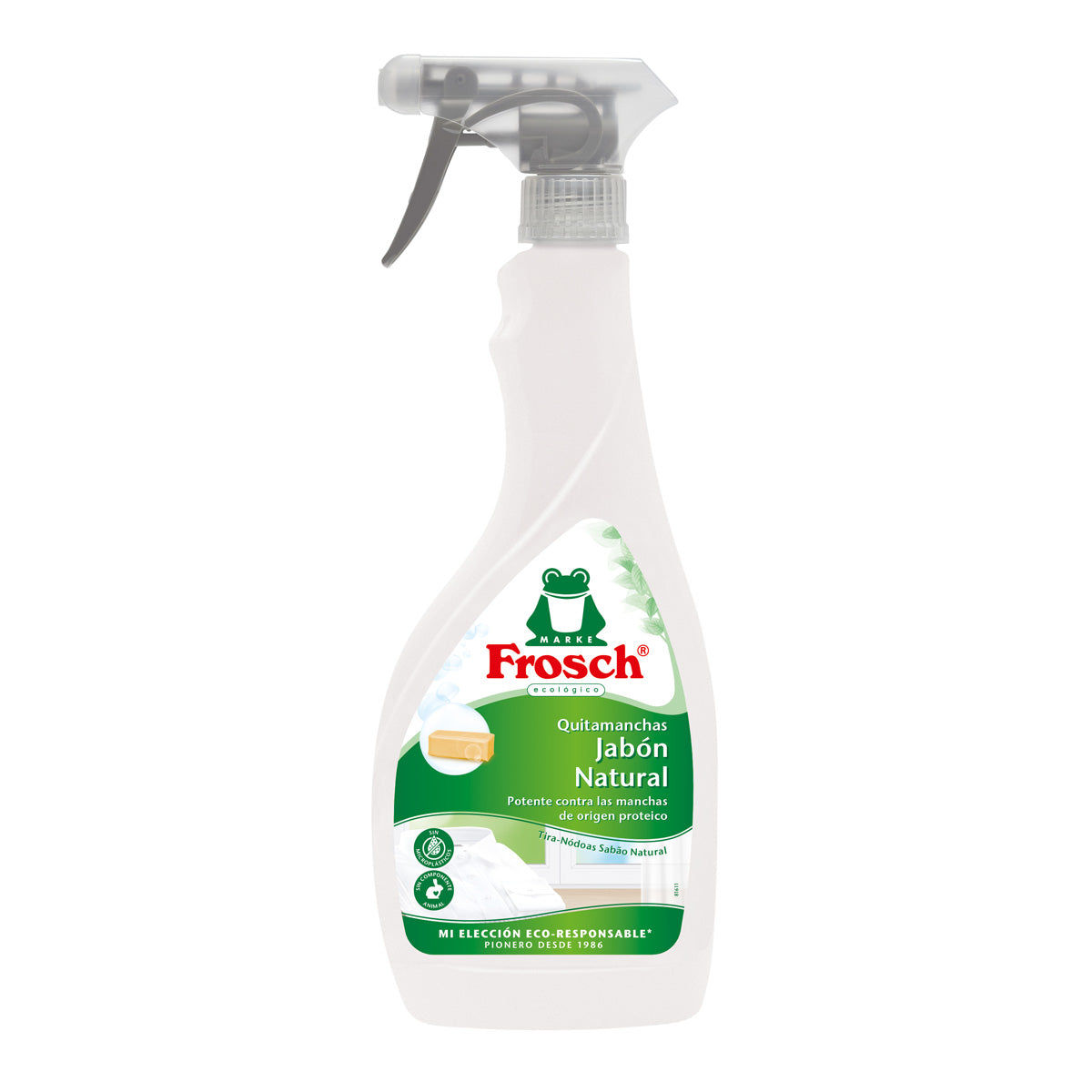Fleckenentferner Frosch Naturseife 500 ml