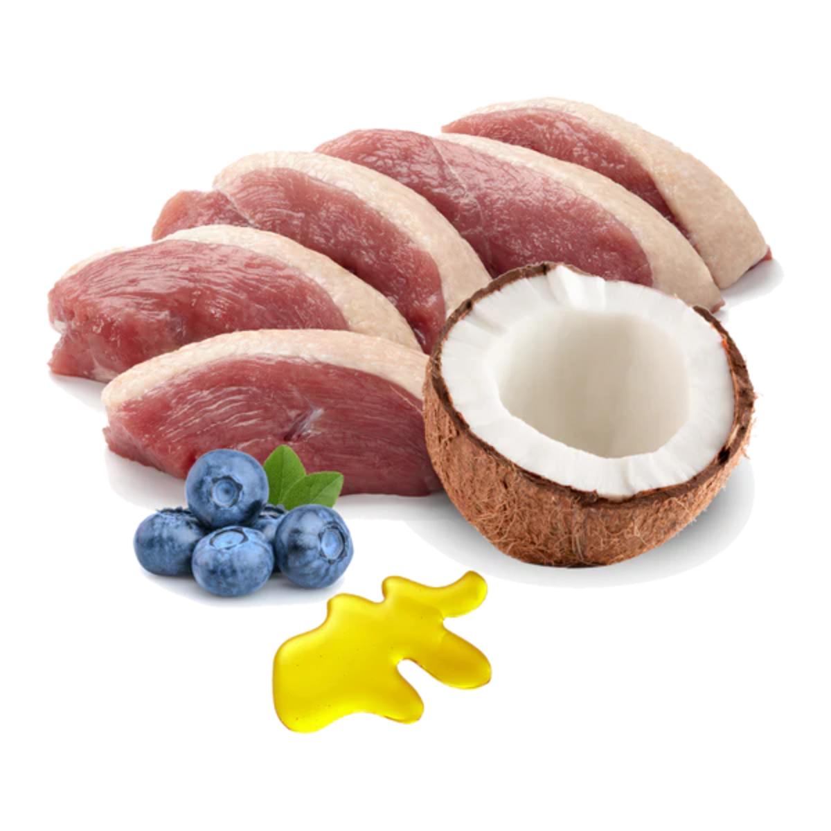 Barf-Nassfutter für Katzen Ronroneos sin fin (Ente) BIO Puromenu 100 g