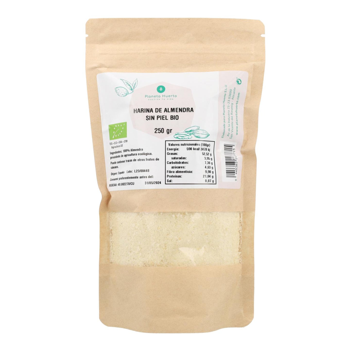 Amandelmeel ECO Planeta Huerto 250 g