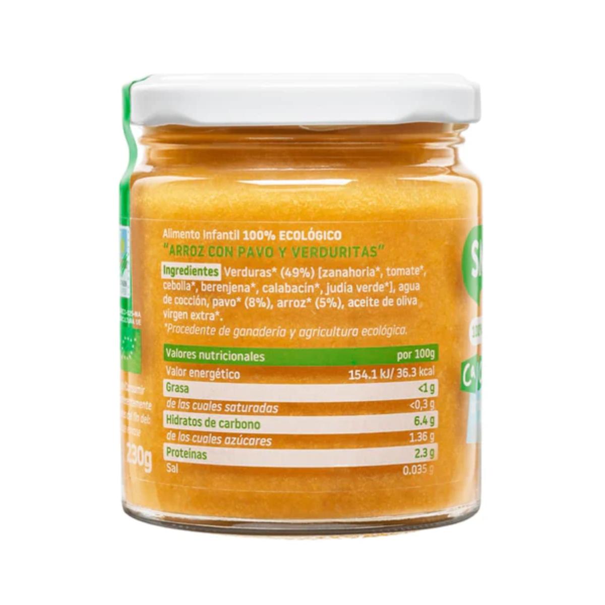 3er-Pack Bio-Reis mit Truthahn und Gemüse von CA CHI TOS Smileat 230 g