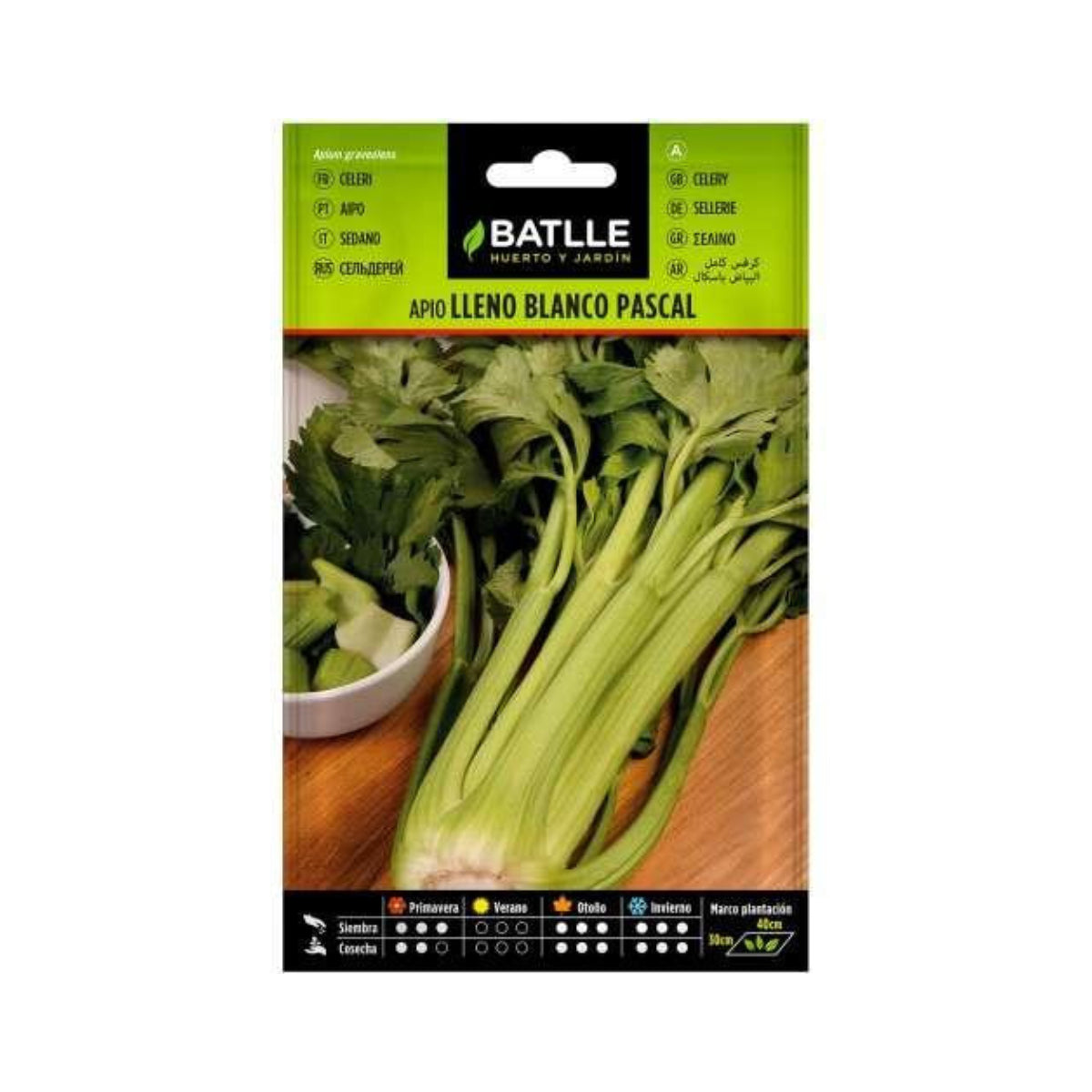 Graines de céleri blanc Pascal Batlle