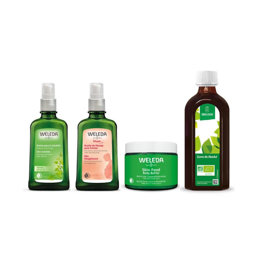 Speciaal pakket Perfecte huid + cadeau Weleda Body Butter
