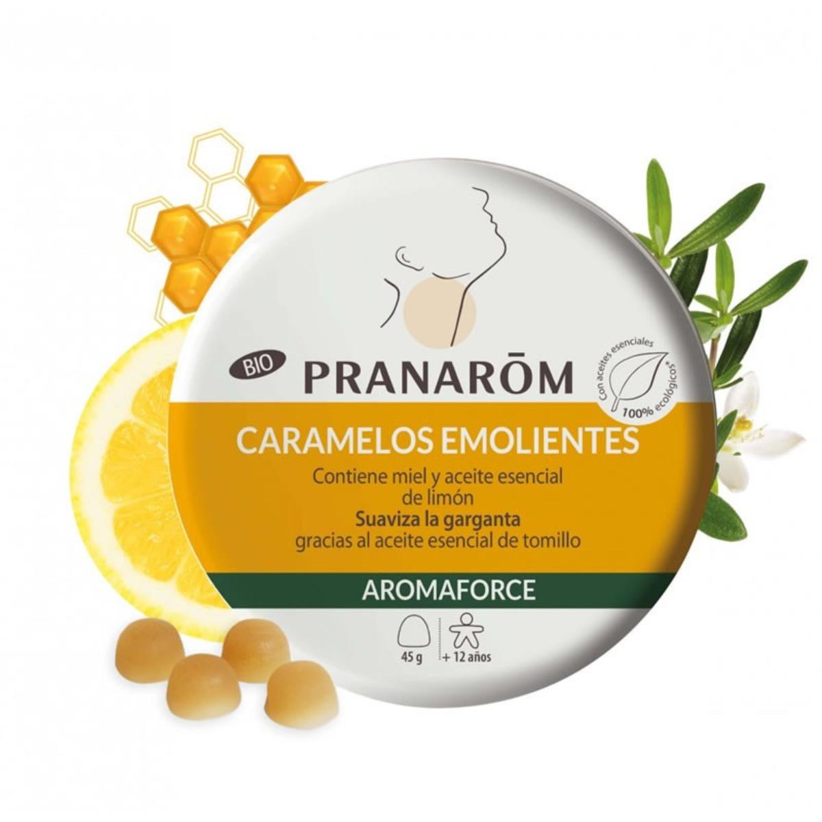 Caramelle emollienti miele e limone BIO Pranarôm 45 g