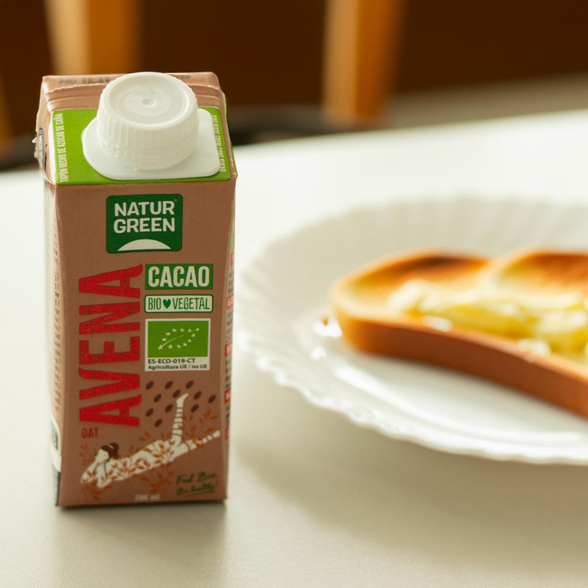 Haverdrank met cacao NaturGreen 200 ml