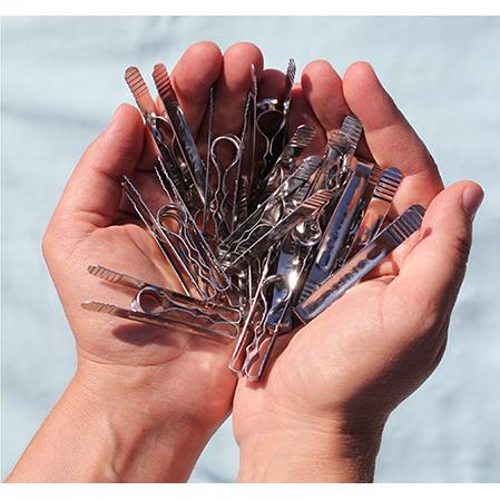 Klamerki do bielizny ze stali nierdzewnej Pincinox 12 szt.