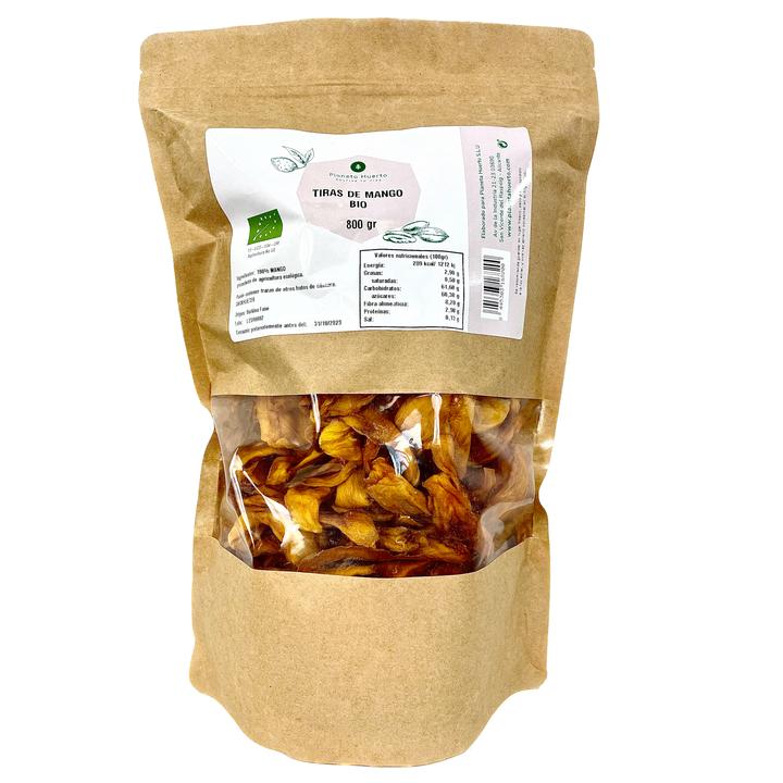 Niesłodzone mango w paskach ECO Planeta Huerto 800 g