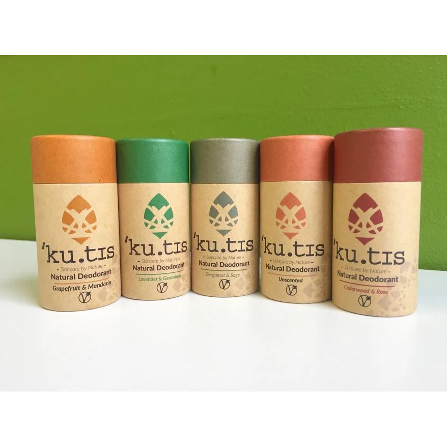 Ökologisches Deodorant Zero Waste Bergamotte und Salbei Kutis 55 g