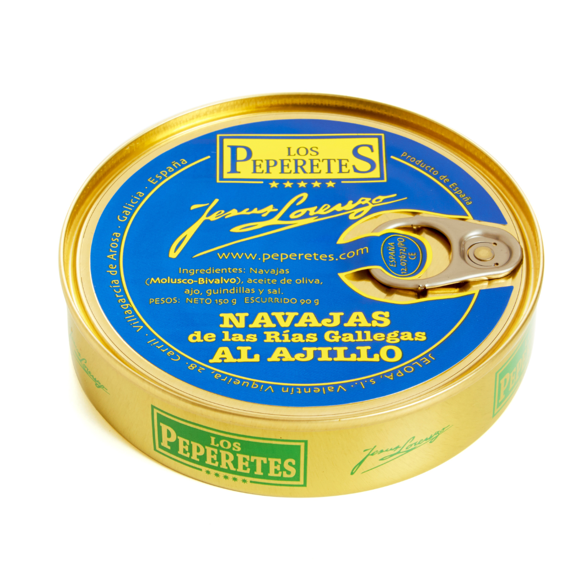Navajas al Ajillo Los Peperetes 120 g