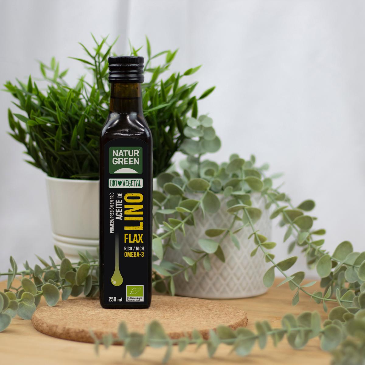 Bio-Leinöl NaturGreen, 250 ml