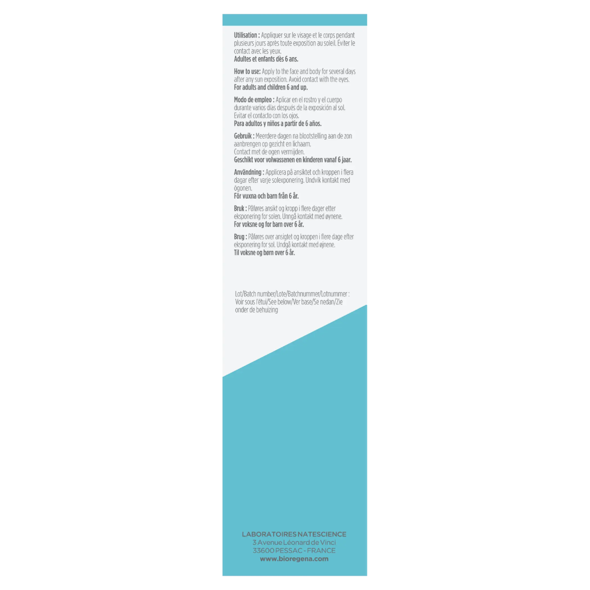 After Sun BIO Ipoallergenico Bioregena, 125 ml