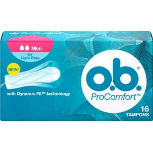 O.B. Tampons ProComfort Mini 32 Stück