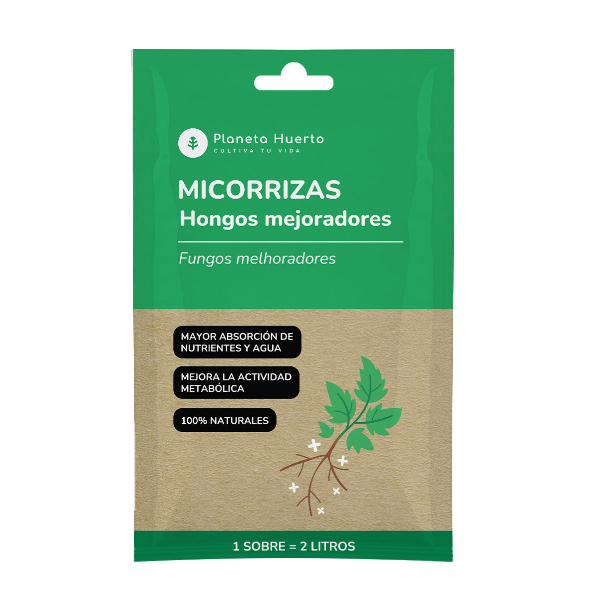 Mycorrhiza Planeta Huerto Zak voor 2 L