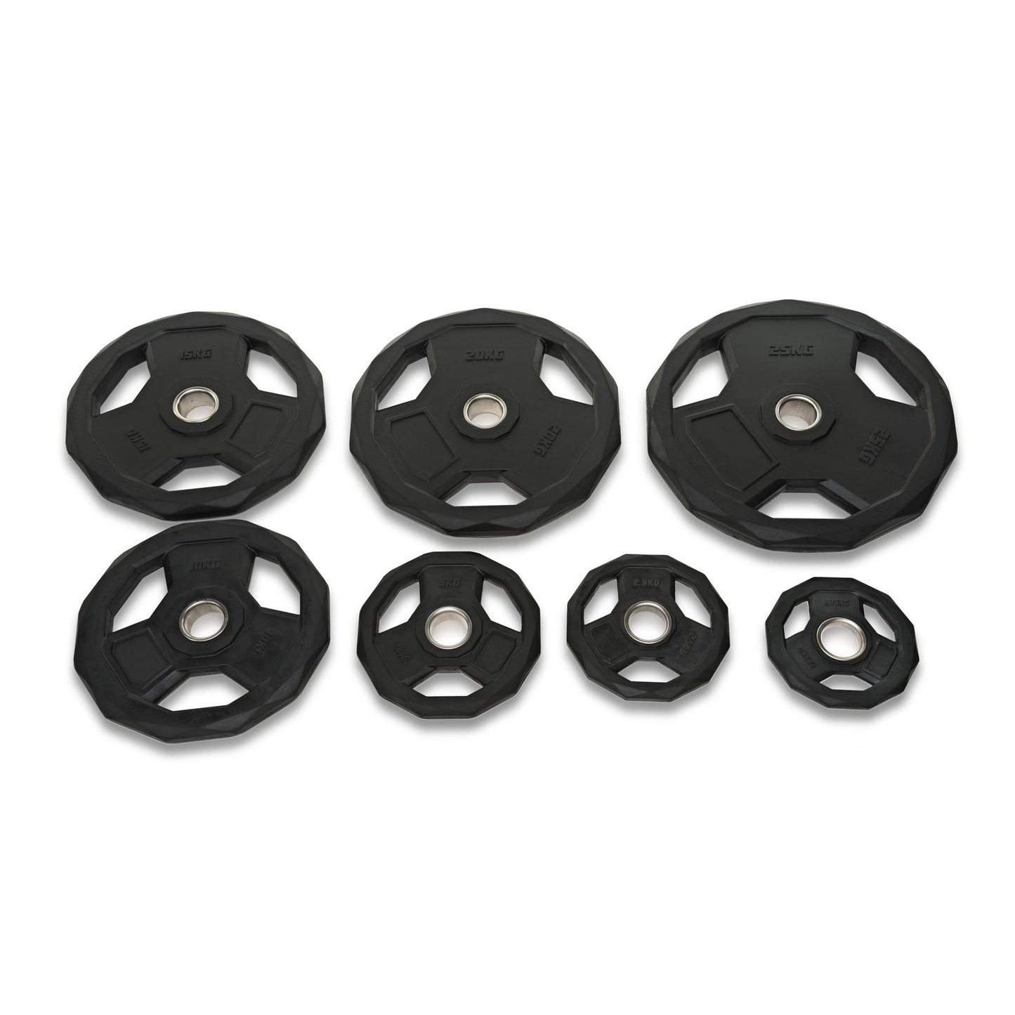 Disque olympique premium hexagonal 1,25 kg