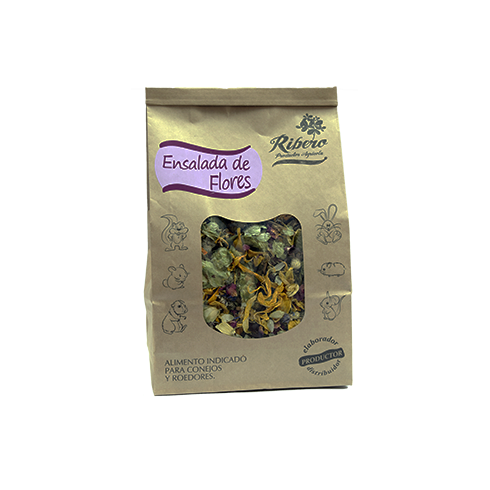 Blumensalat für Kaninchen und Nagetiere Ribero 150 g