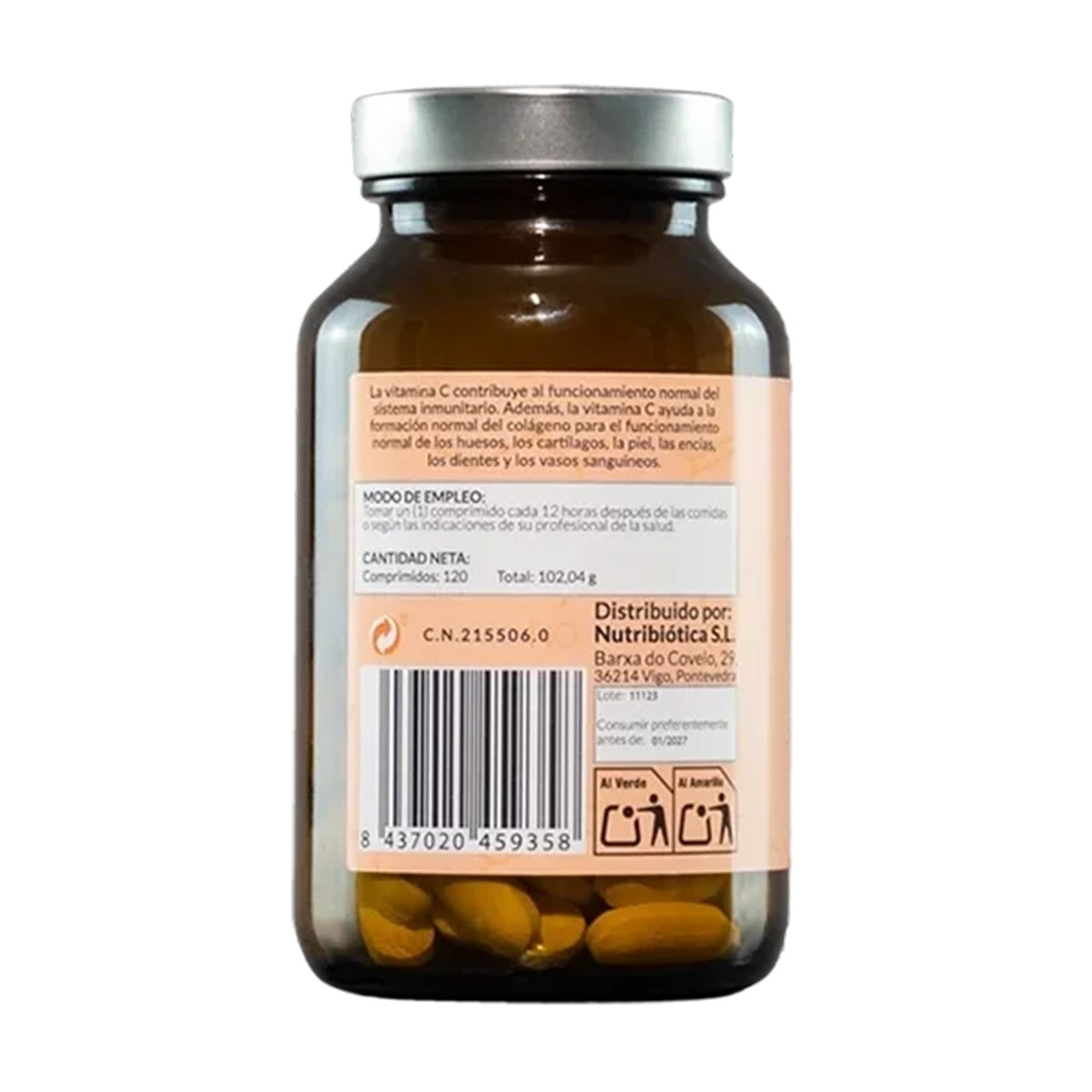 Vitamin C, Kiroot, 120 Tabletten