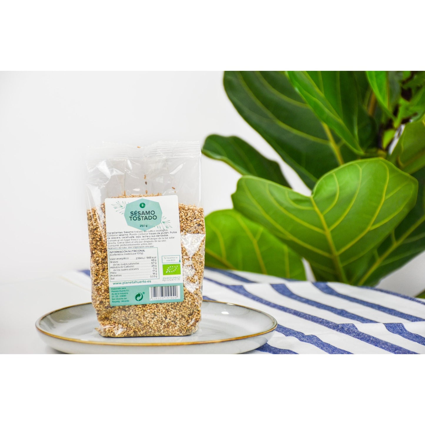 Sesamo tostato ECO Planeta Huerto 250 g